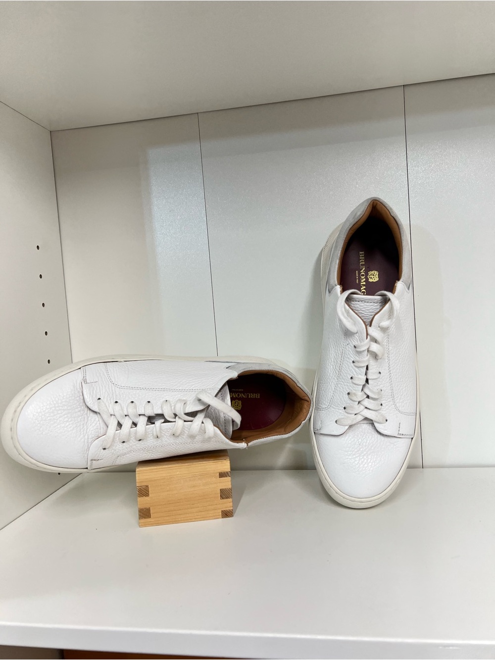 🔥🔥 BRUNOMAGLI SALVATORE SNEAKER men size 8.5 like new - Picture 3 of 12
